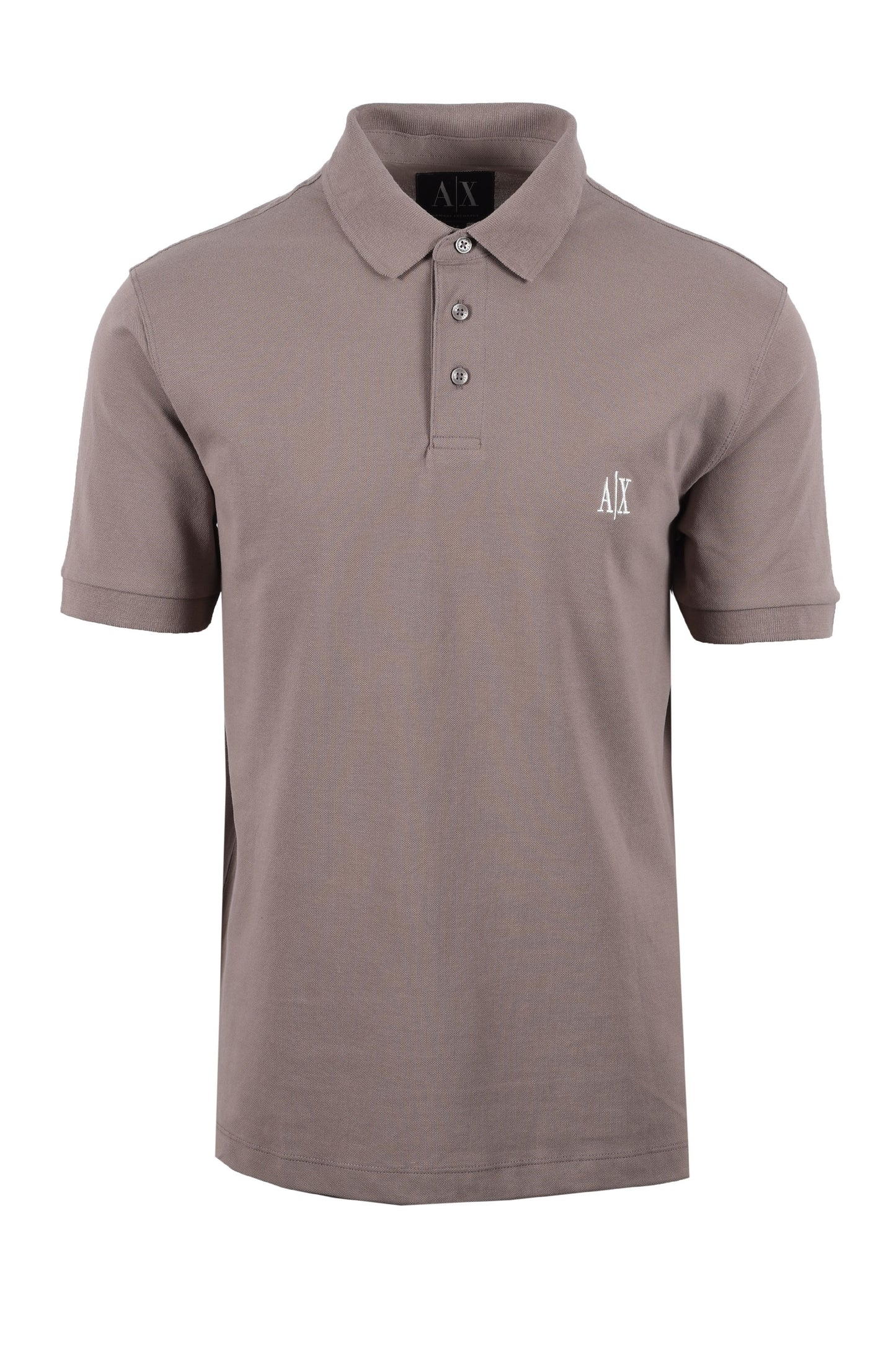 Armani Exchange Regular Polo Shirt Driftwood