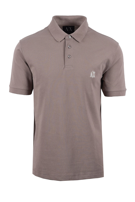 Armani Exchange Regular Polo Shirt Driftwood