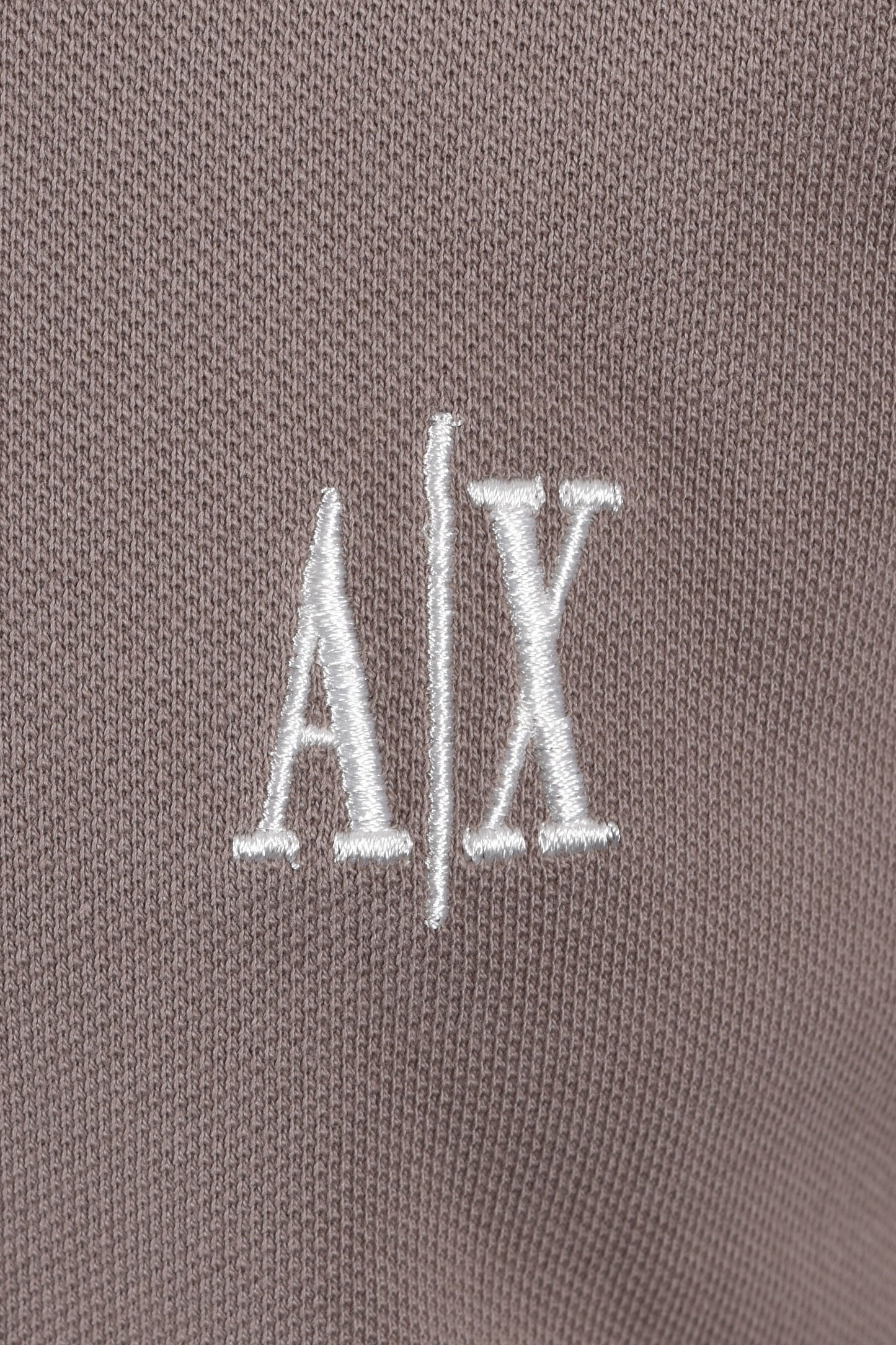 Armani Exchange Regular Polo Shirt Driftwood
