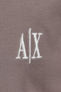 Armani Exchange Regular Polo Shirt Driftwood Armani Exchange
