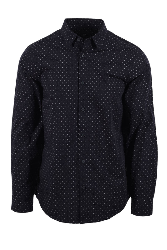 Armani Exchange Long Sleeved Shirt Navy