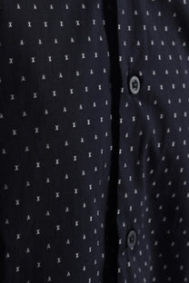 Armani Exchange Long Sleeved Shirt Navy Armani Exchange
