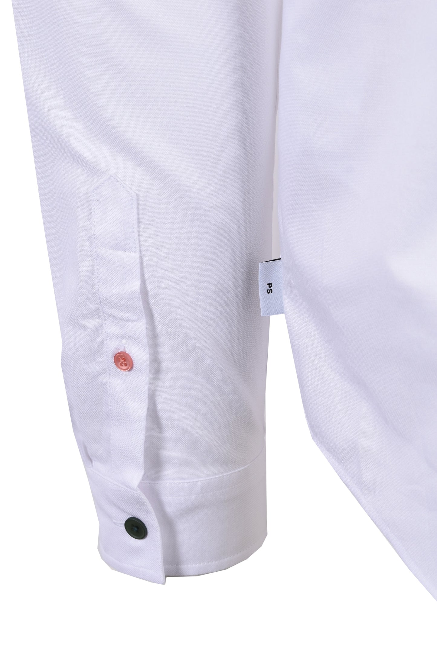 Camicia a righe sportive con bottoni Paul Smith bianca