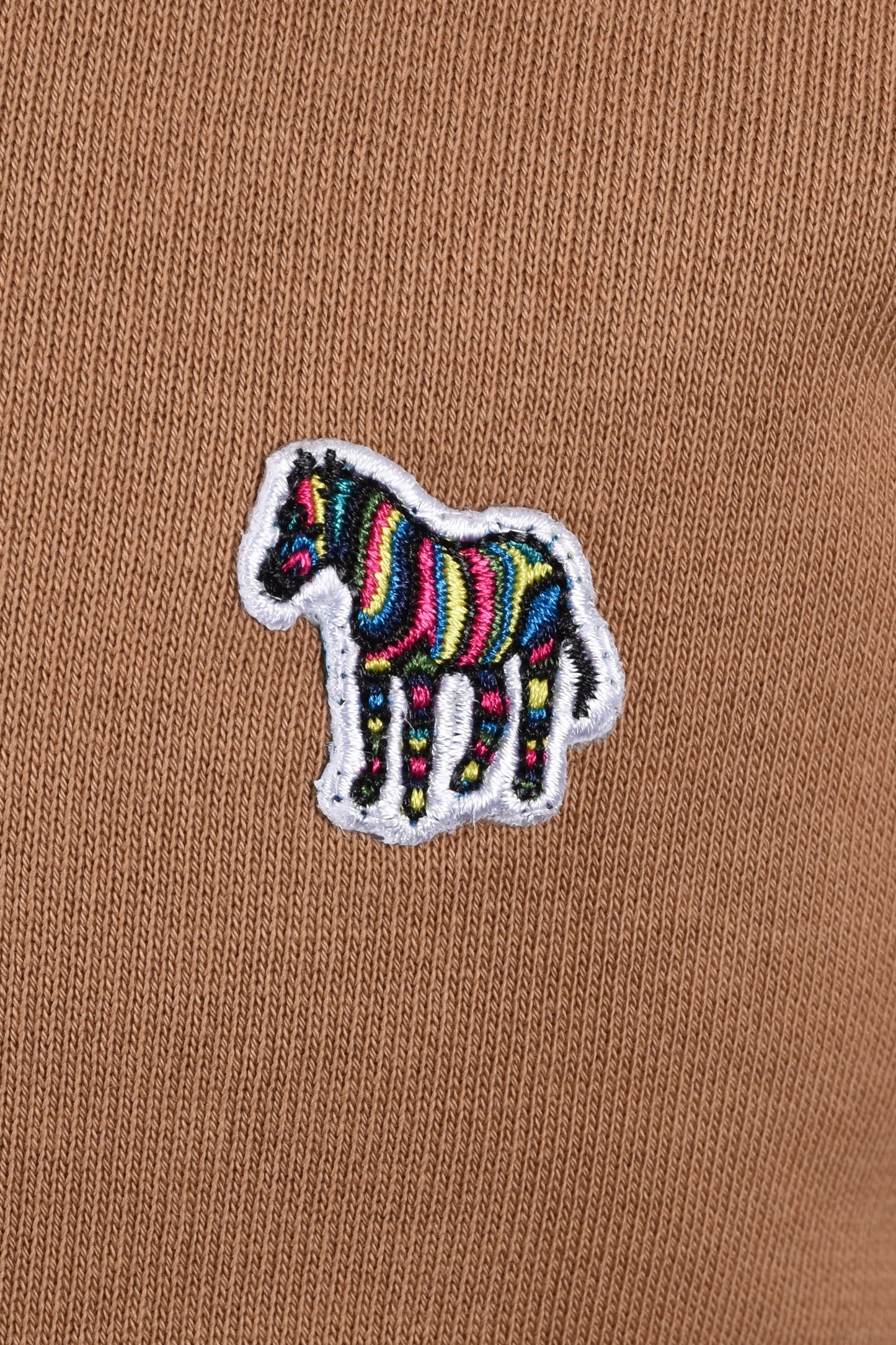 Felpa Paul Smith Reg Fit Half Zip Marrone