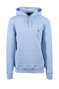 Paul Smith Reg Fit Zebra Logo Hoodie Light Blue Paul Smith