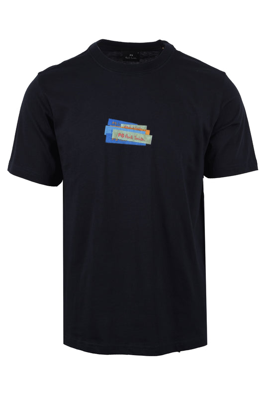 Paul Smith Reg Fit Ss T-shirt blu navy