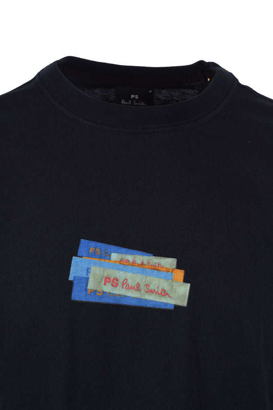 Paul Smith Reg Fit Ss T-shirt Navy