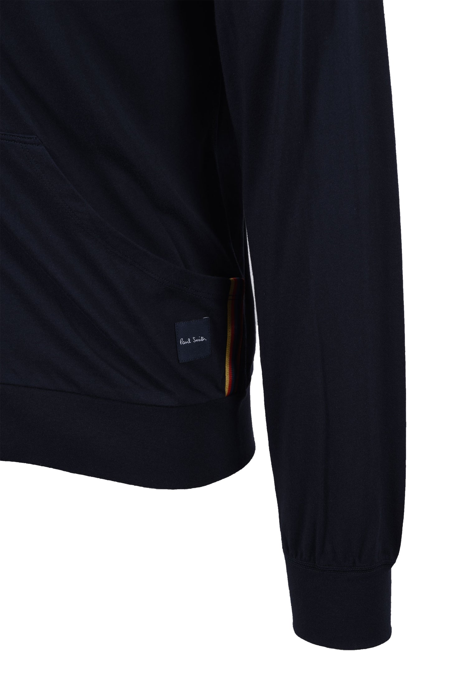 Paul Smith Jersey Zip Up Hoodie Dark Navy