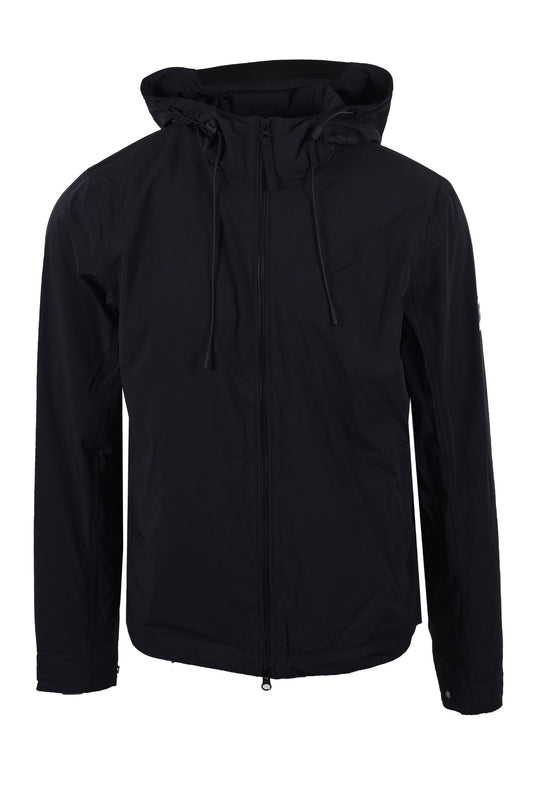Coupe-vent extensible à capuche Aquascutum Active Noir