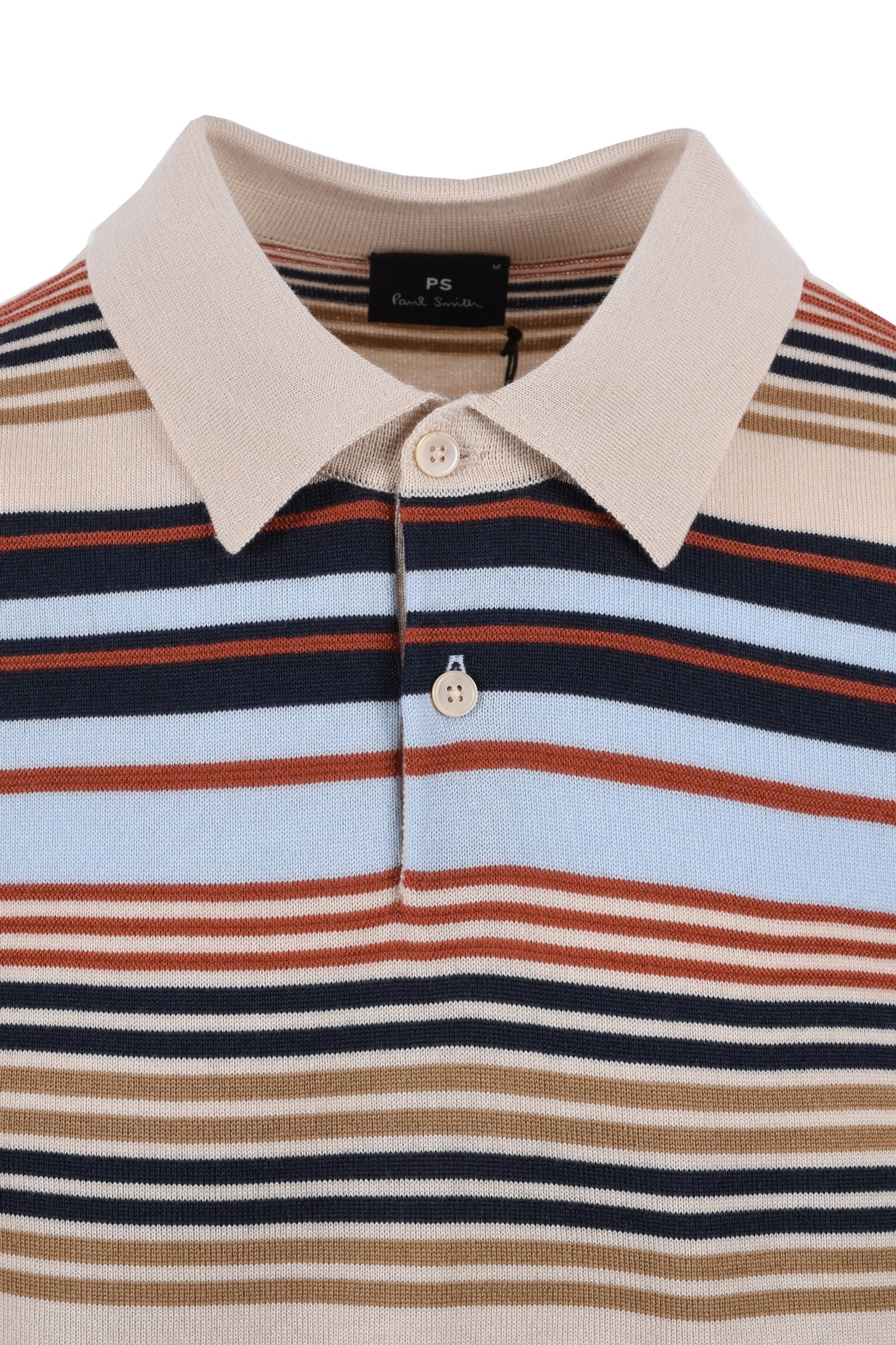 Paul Smith Merino Polo Multi Stripe