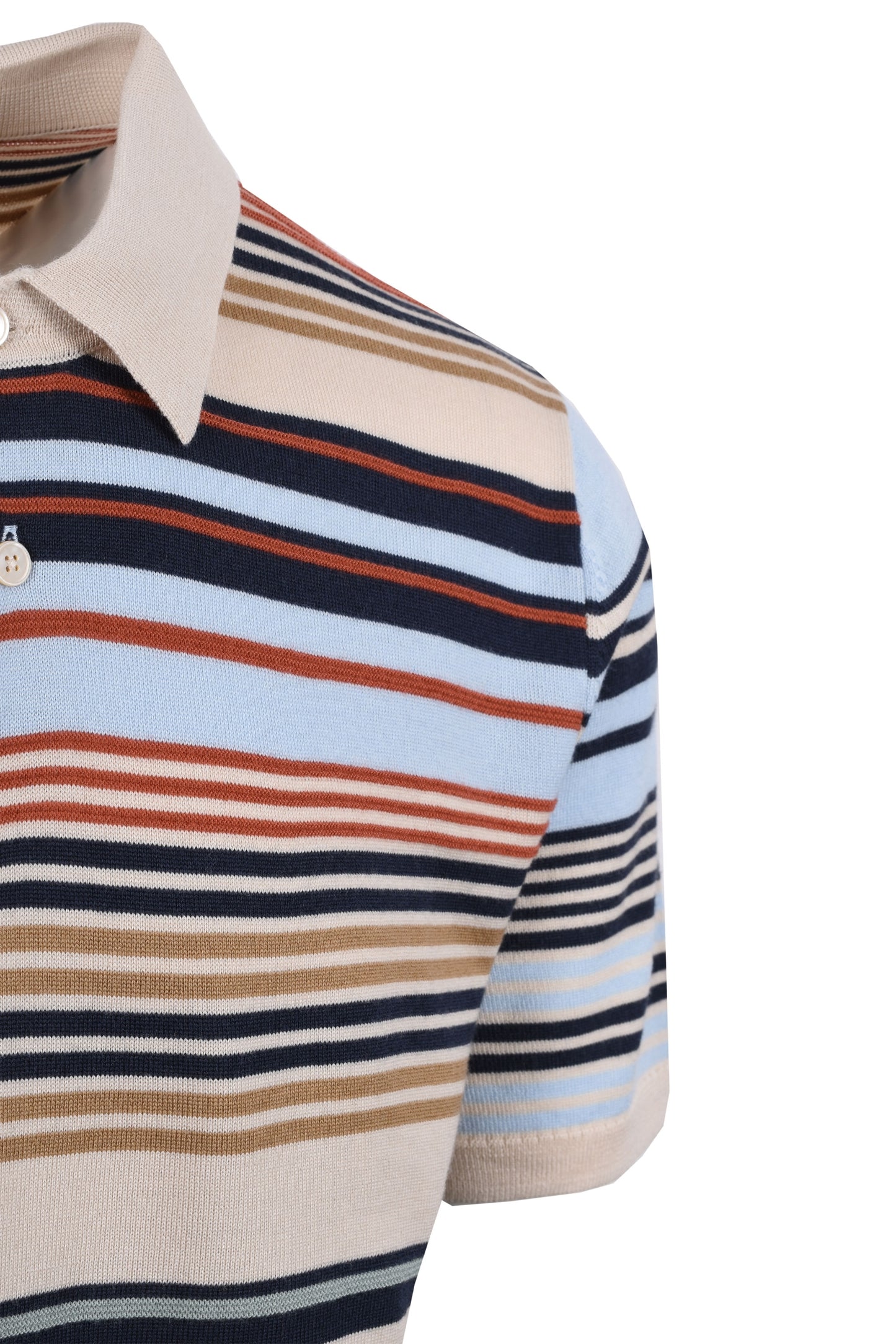 Paul Smith Merino Polo Multi Stripe