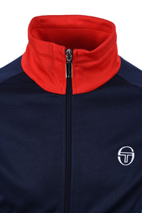 Sergio Tacchini Dallas Track Top Navy/Red Sergio Tacchini