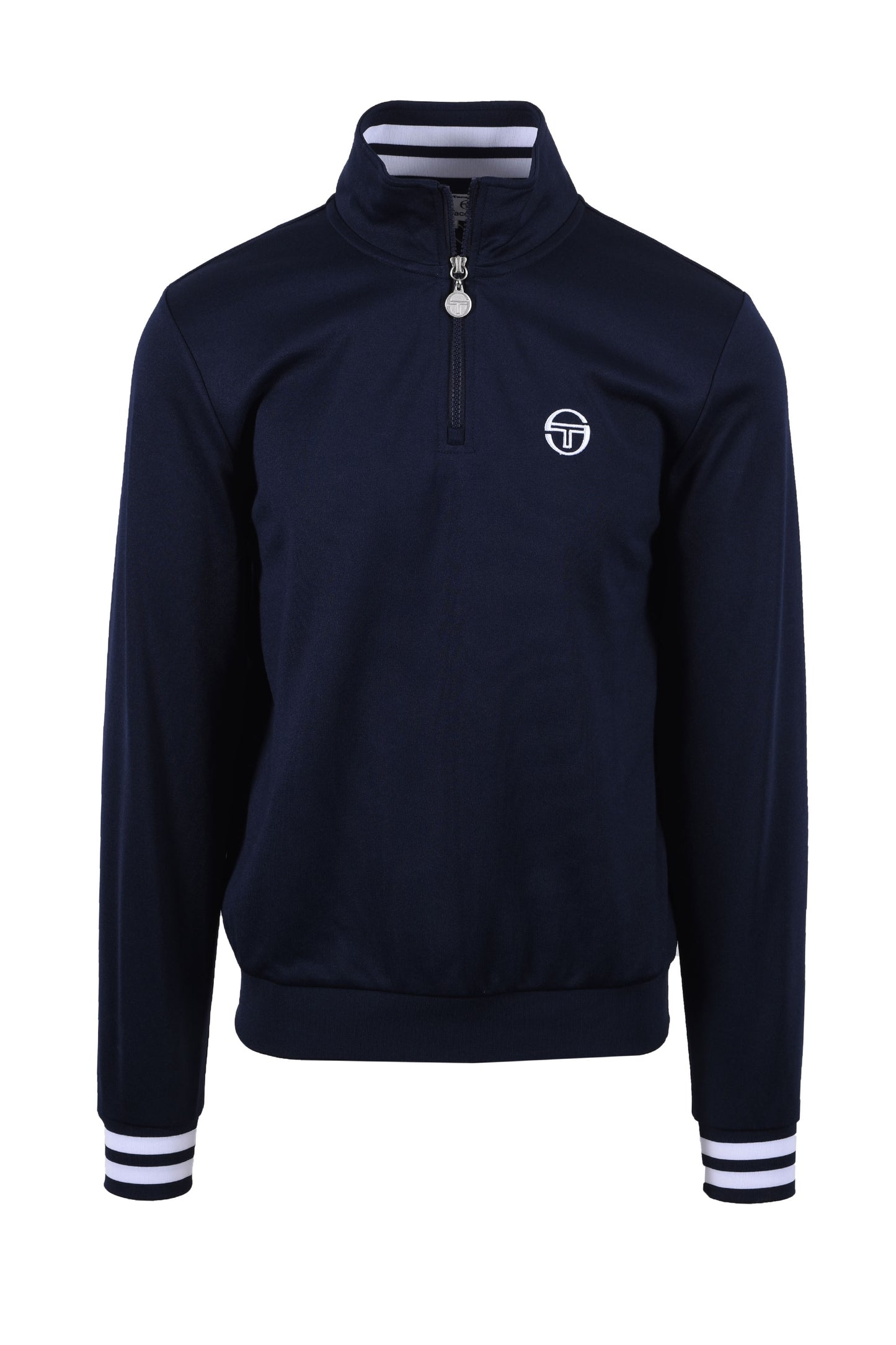Sergio Tacchini New Iceberg Half Zip Sweatshirt Maritime Blue/White