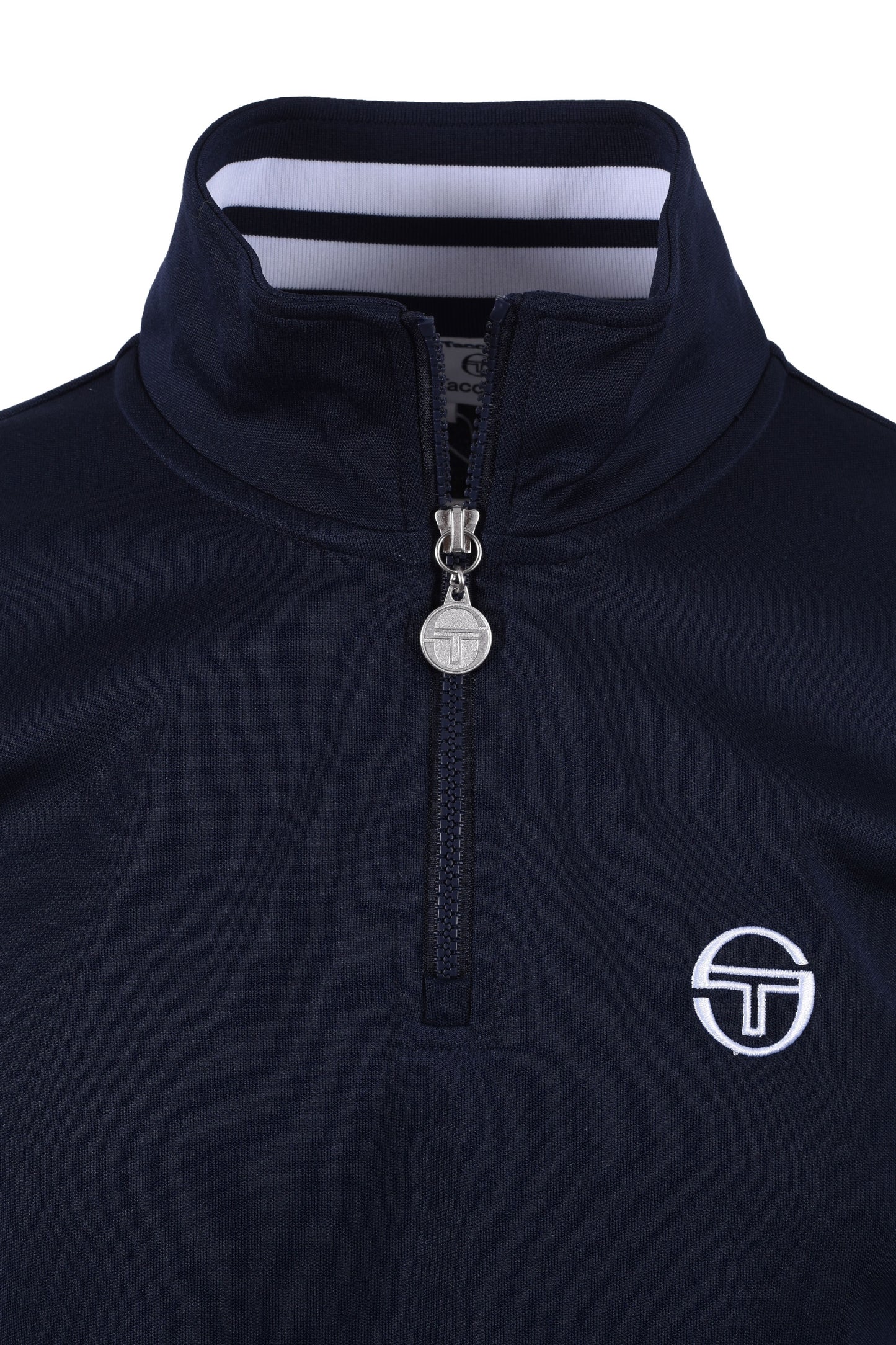 Sergio Tacchini New Iceberg Half Zip Sweatshirt Maritime Blue/White