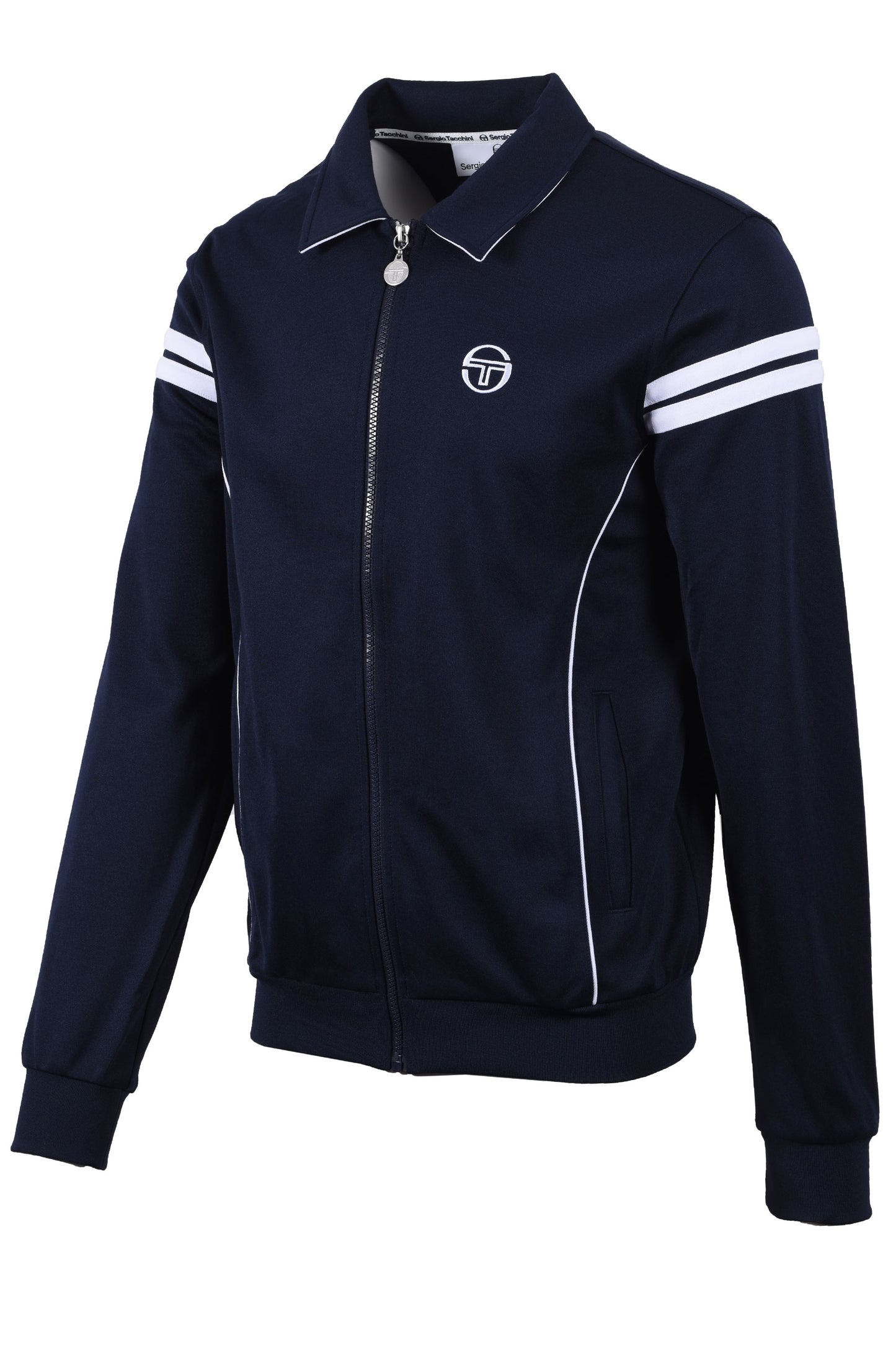 Sergio Tacchini Armando Track Top Maritime Blue/White