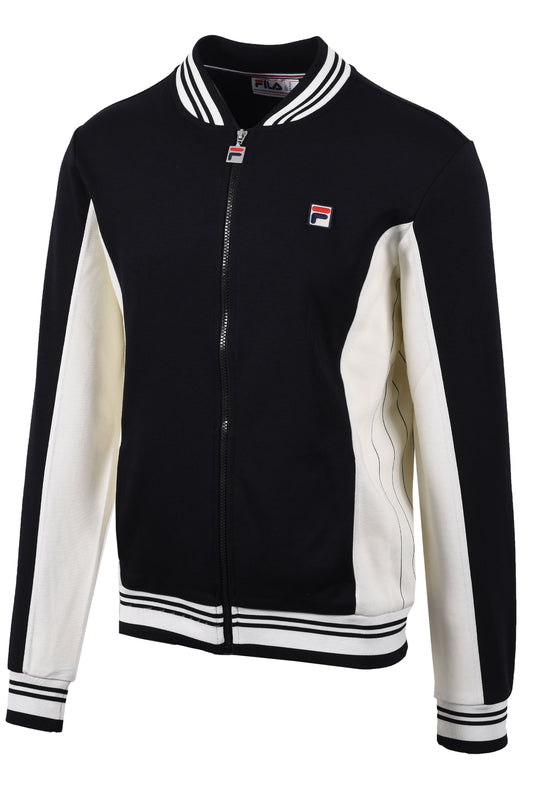 Fila Vintage Settanta Track Jacket Black/Gardenia