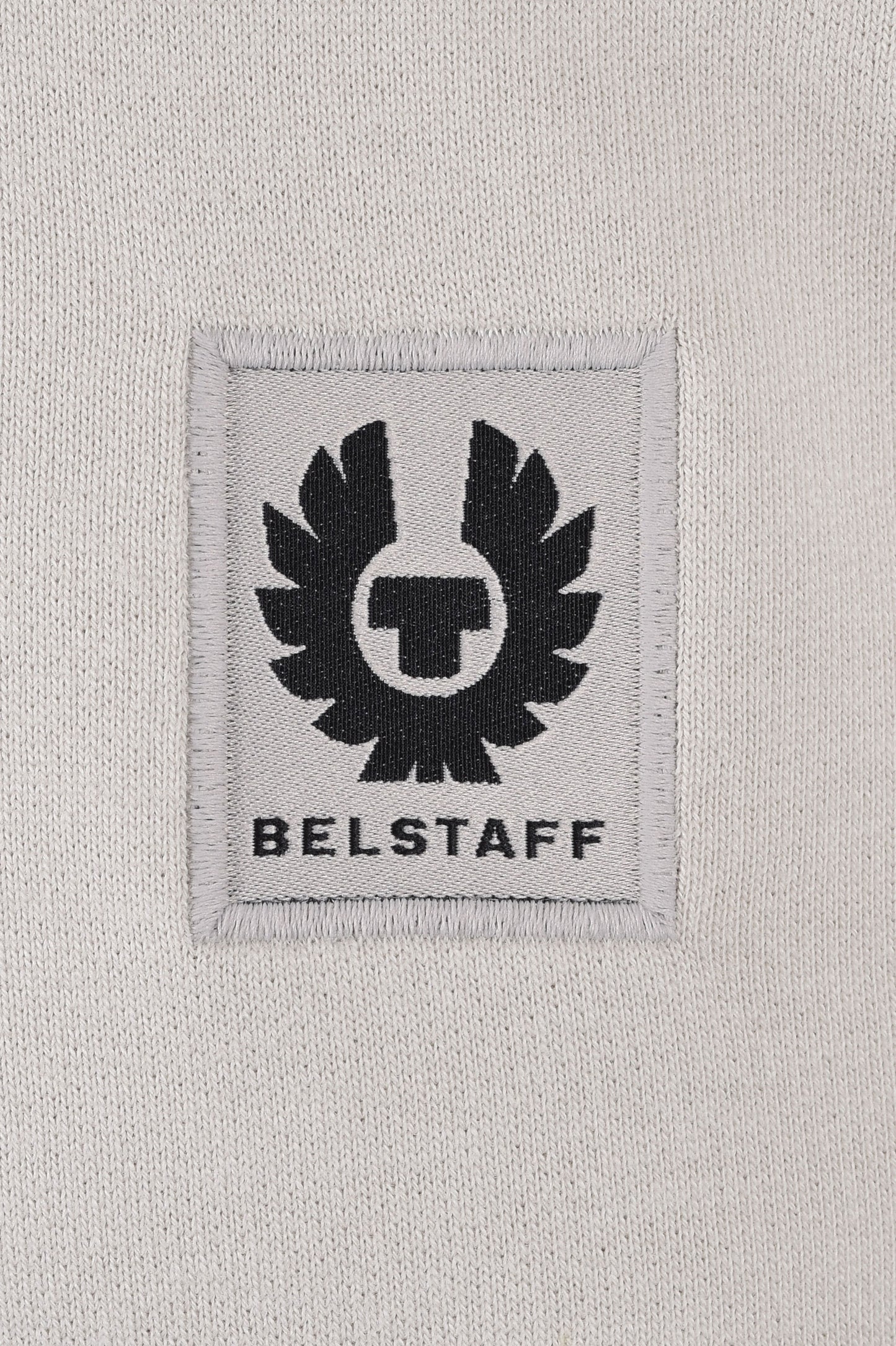 Felpa Belstaff Half Zip Beige Pietra