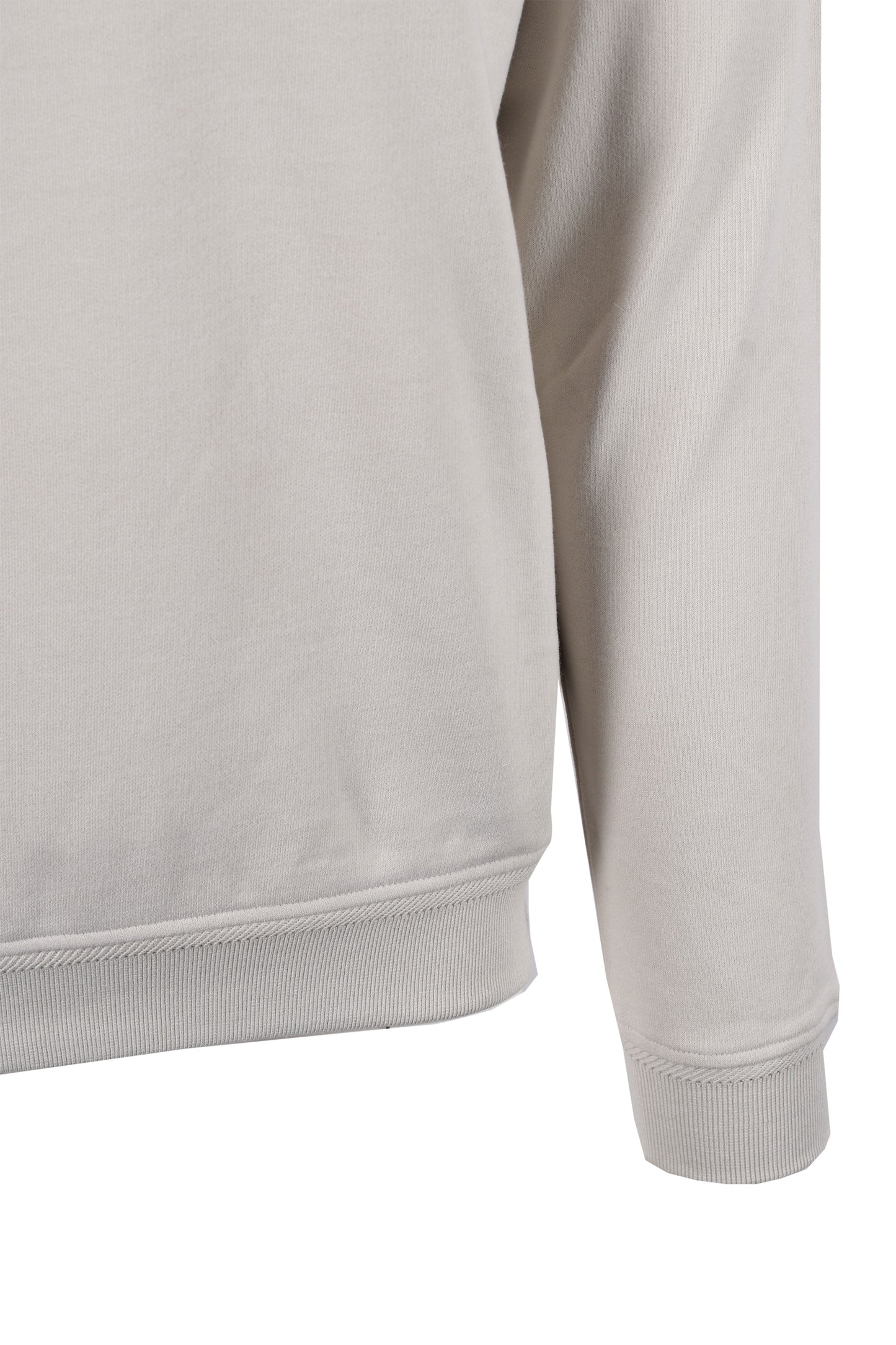 Felpa Belstaff Half Zip Beige Pietra