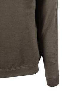 Belstaff Half Zip Sweatshirt Surplus Green Belstaff
