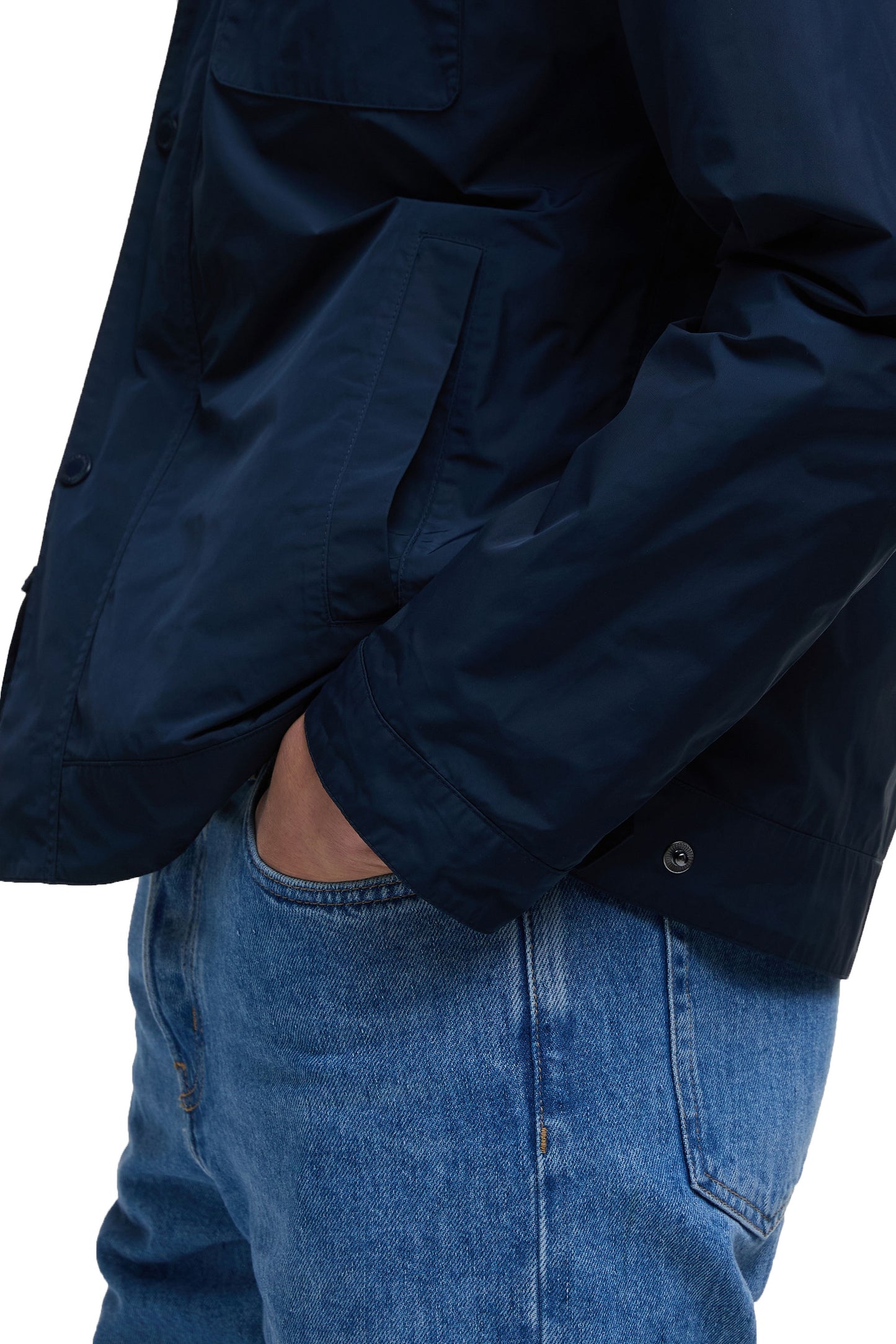 Barbour International Merton Shell Showerproof Jacket Navy