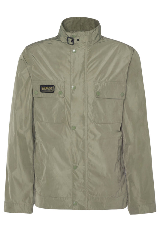 Giacca antipioggia Barbour International Merton Shell Bleached Olive