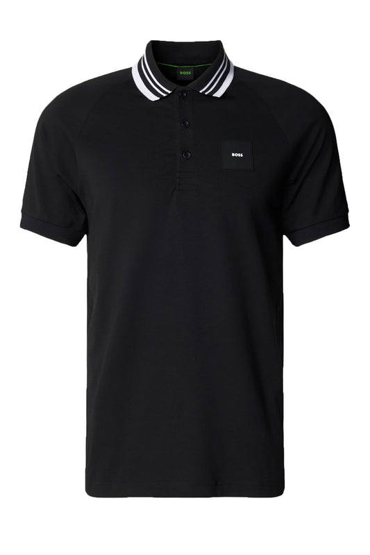 Polo côtelé Boss Paddy noir