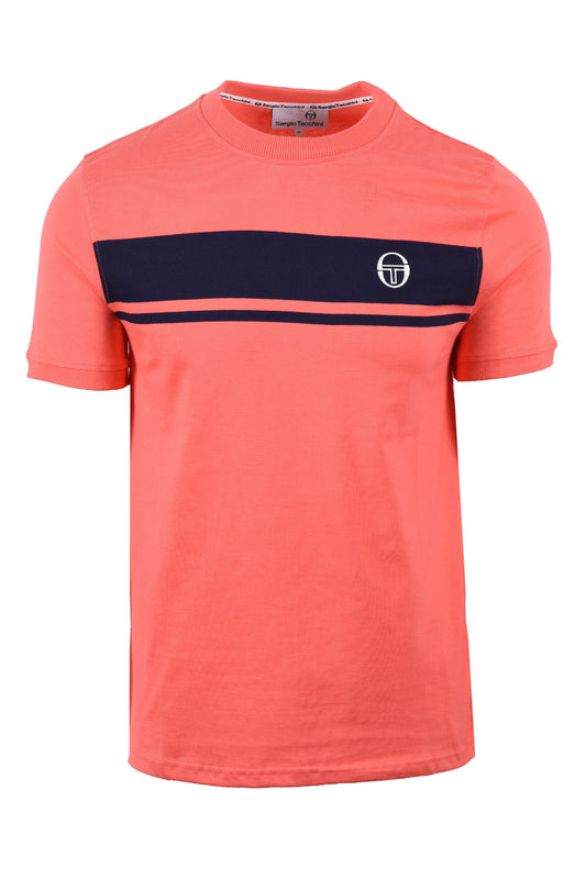 Sergio Tacchini Master T-shirt Pink/Navy