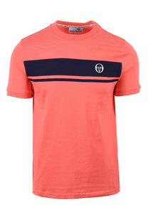 Sergio Tacchini Master T-shirt Pink/Navy Sergio Tacchini