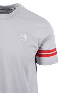 Sergio Tacchini Grello Crew Neck T-shirt Light Grey Sergio Tacchini