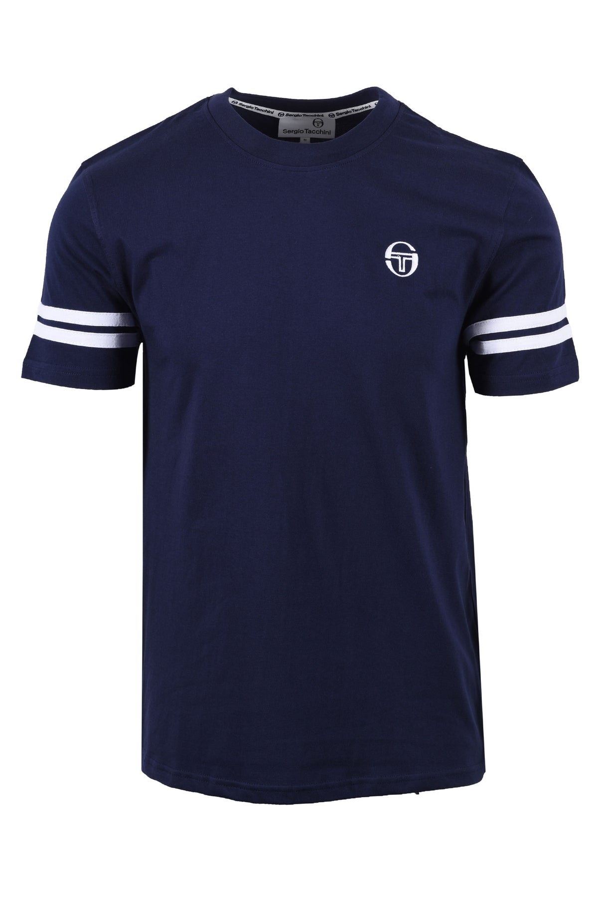 Sergio Tacchini Grello Crew Neck T-shirt Navy Sergio Tacchini