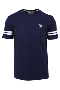 Sergio Tacchini Grello Crew Neck T-shirt Navy Sergio Tacchini