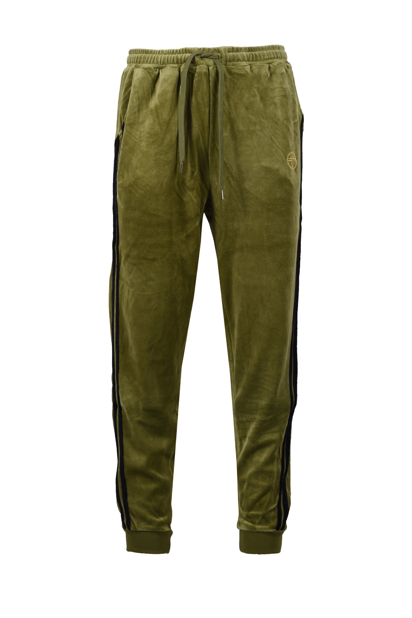 Sergio Tacchini Damarindo Velour Track Pant Green/Navy