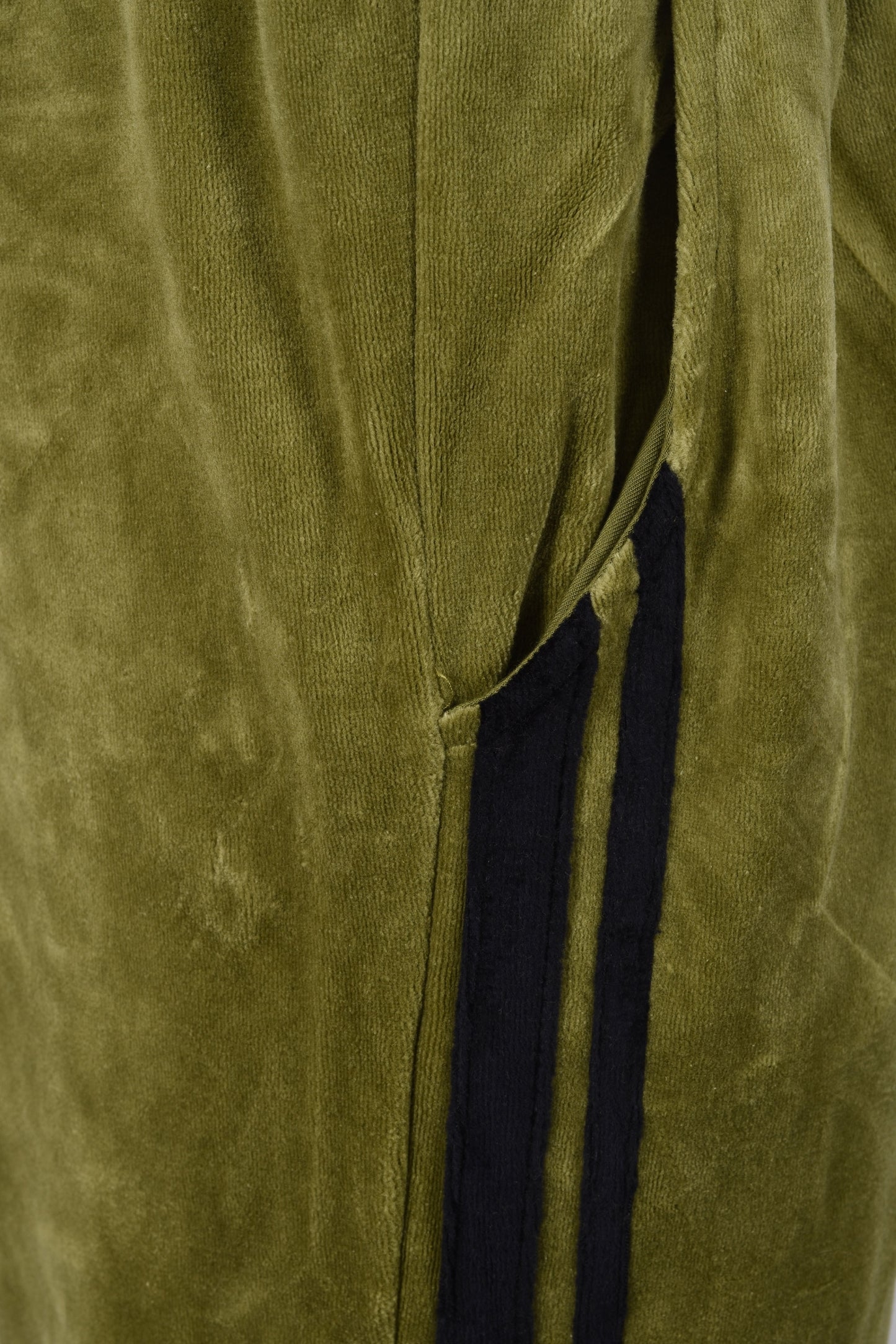 Sergio Tacchini Damarindo Velour Track Pant Green/Navy