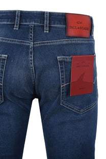Paul And Shark Red Rivet Jeans Light Denim Paul & Shark