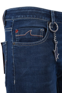 Paul And Shark Red Rivet Jeans Light Denim Paul & Shark