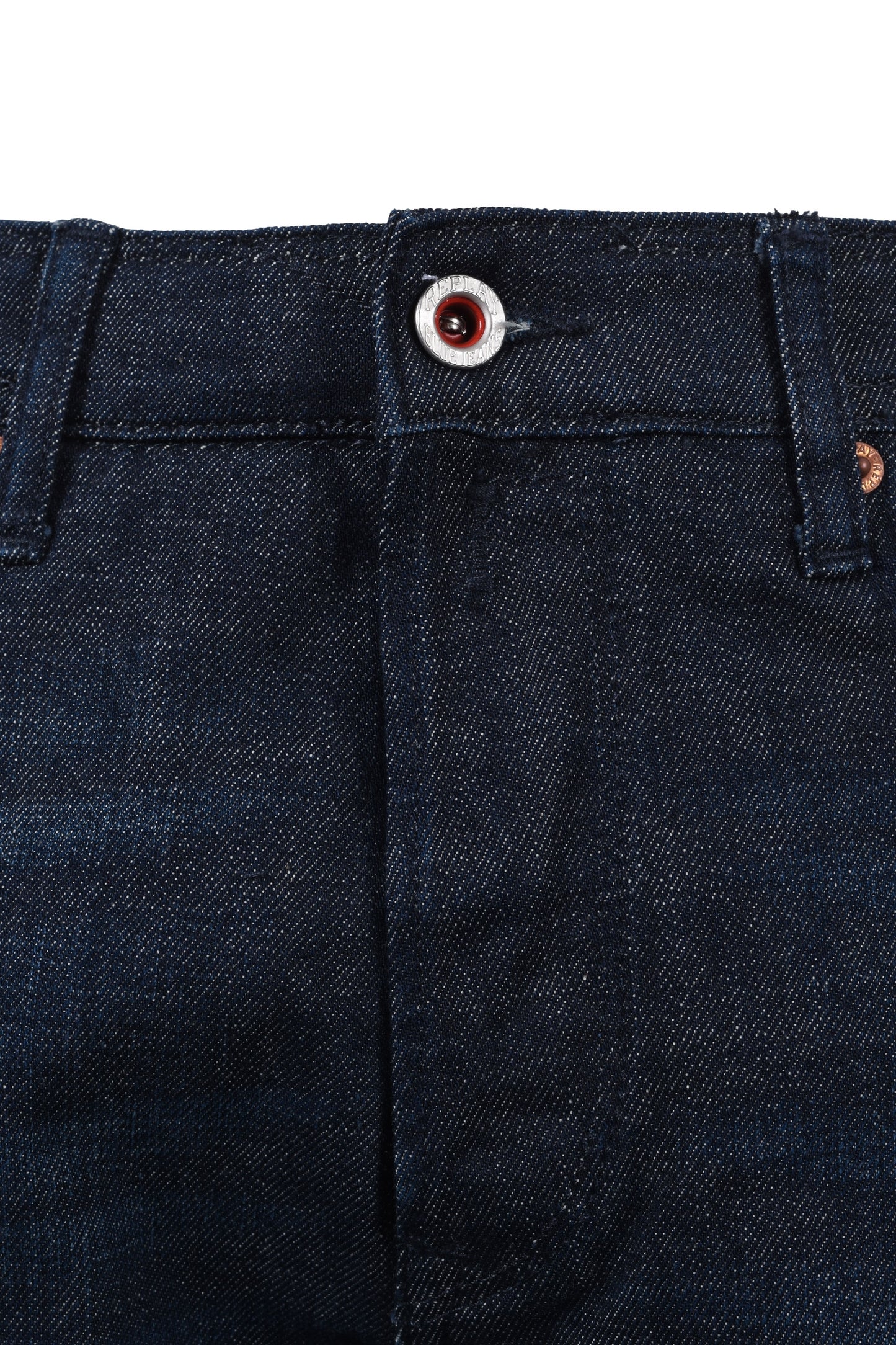 Jeans Replay Grover a gamba dritta in denim scuro