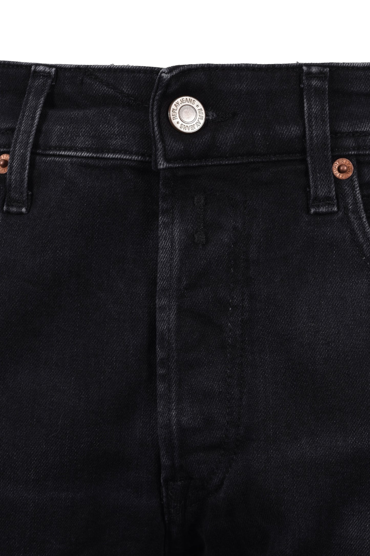 Replay Grover Straight Fit Jeans Black