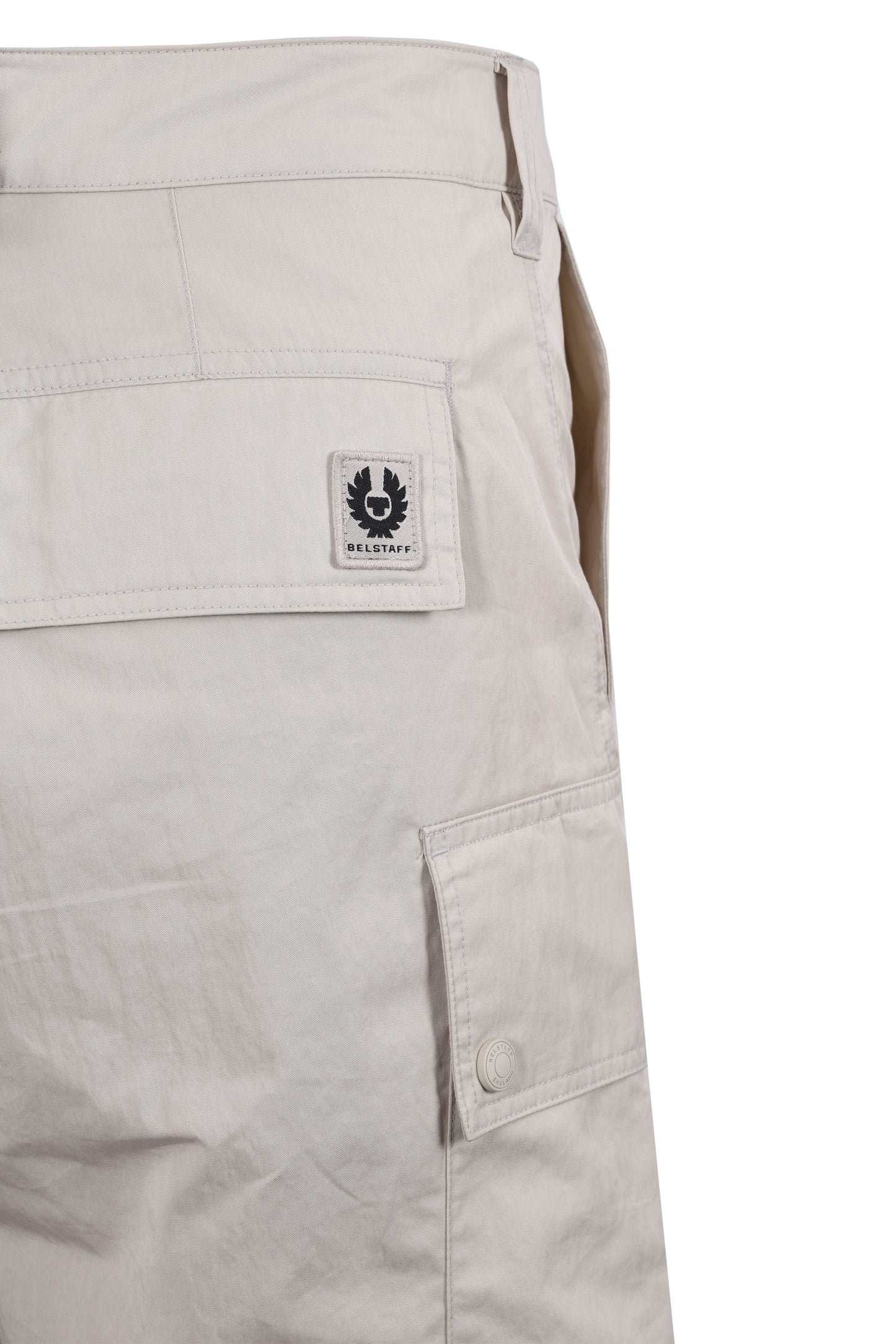 Pantaloncini Belstaff Drome Beige Pietra