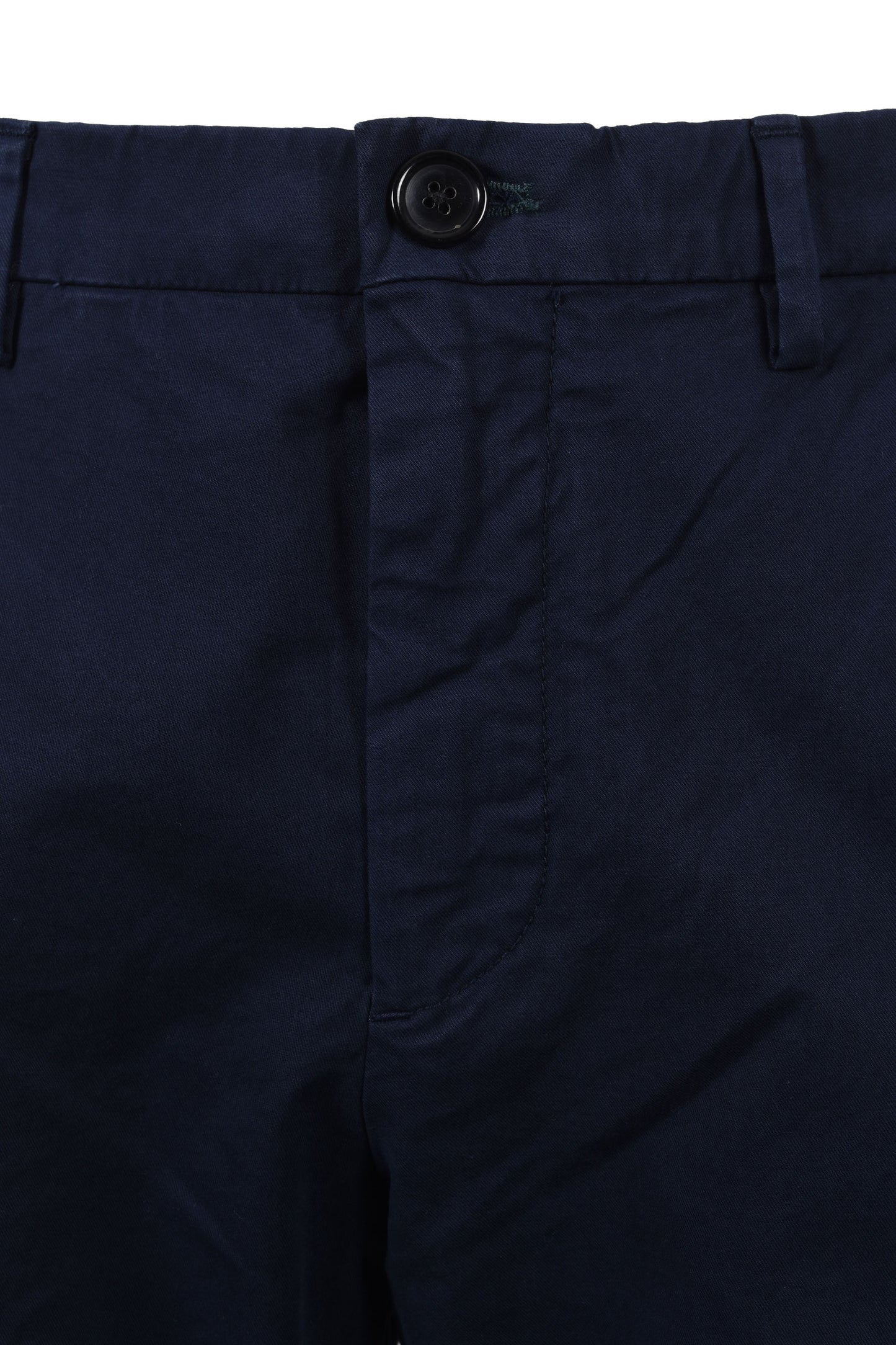 Paul Smith Pantaloni chino con logo zebra Mid Fit blu navy