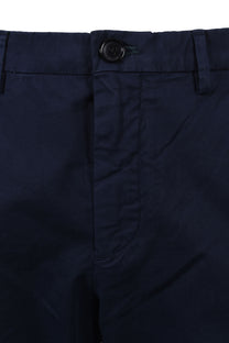 Paul Smith Mid Fit Zebra Logo Chinos Navy Paul Smith