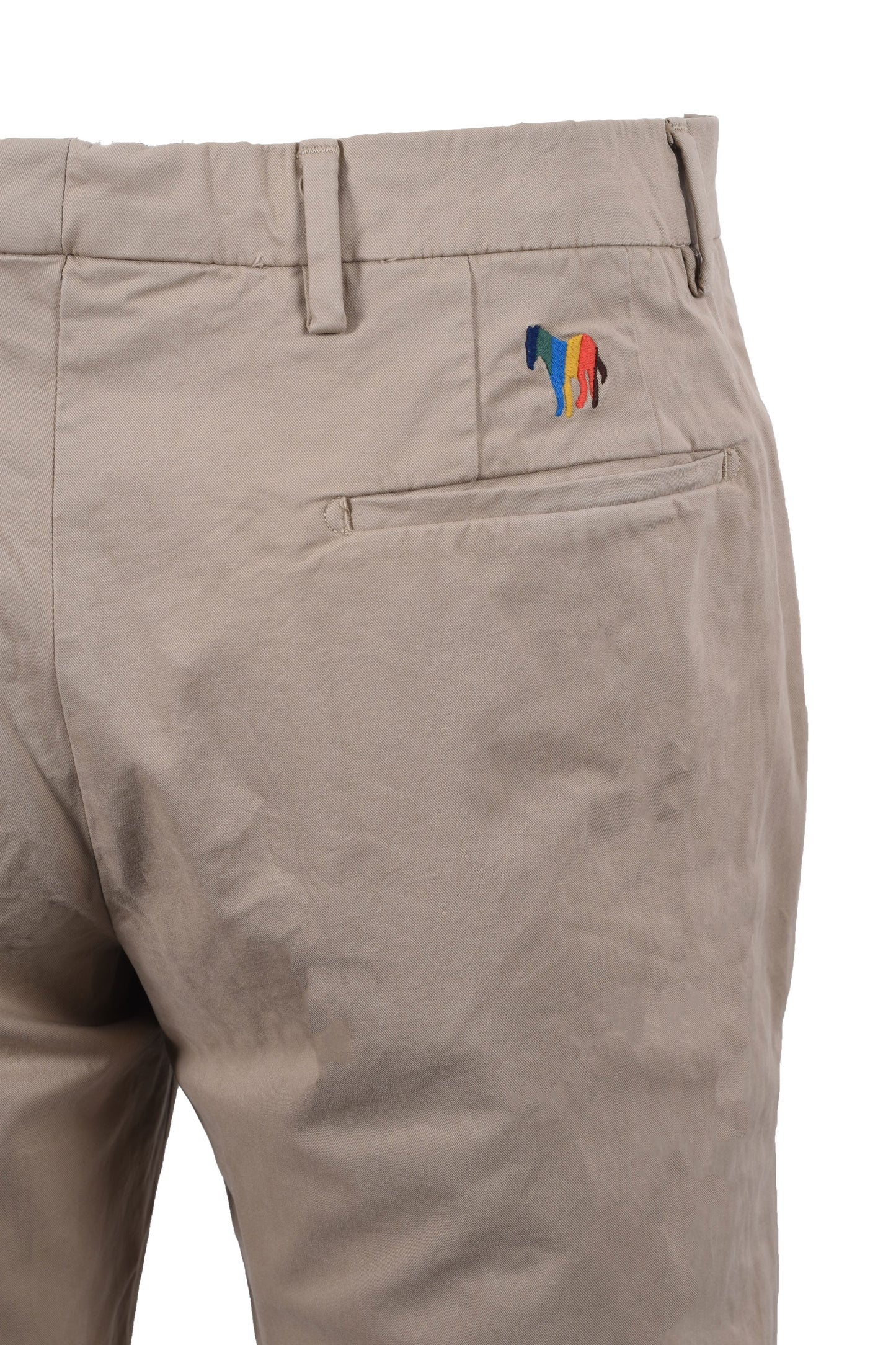 Paul Smith Mid Fit Zebra Logo Chino Beige