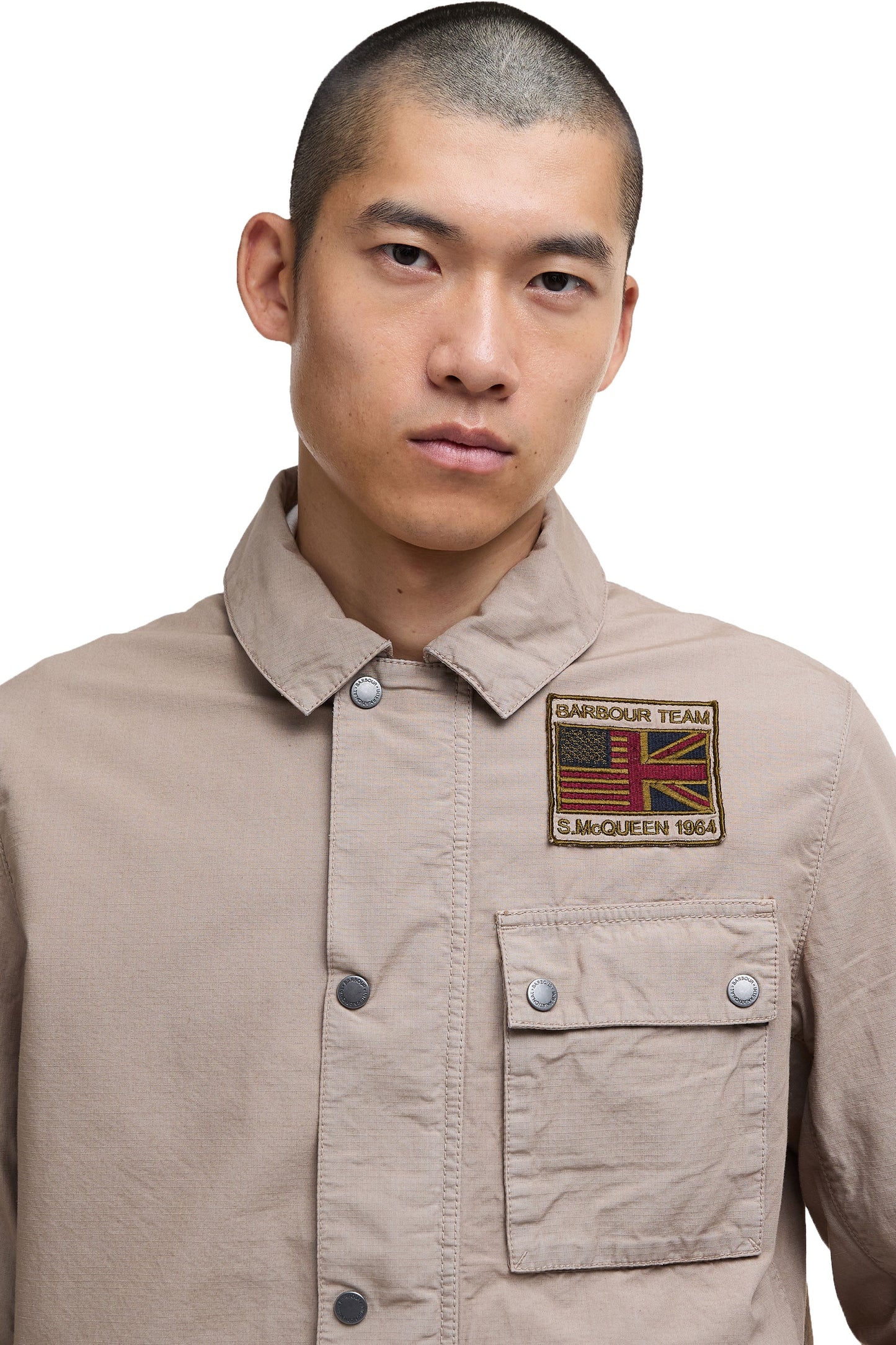 Barbour International Workers Casual Jacket Timberwolf