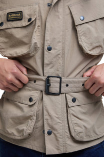 Barbour International A7 Showerproof Jacket Timberwolf Barbour International