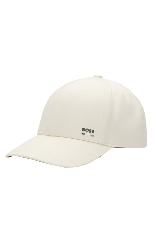 Cappellino da baseball Boss Zed-stripe Open White