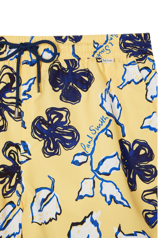 Paul Smith Yukka Swim Shorts Yellow