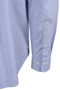 Gant Reg Dobby Dot Stripe Shirt College Blue Gant