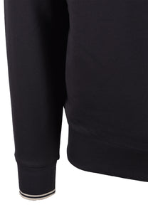 Fred Perry Crew Neck Sweatshirt Anchor Grey/Oatmeal Fred Perry