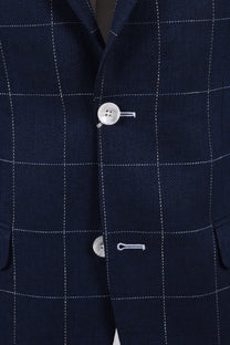Mazzelli Jacket Blue Check Mazzelli