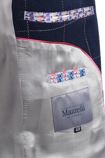 Mazzelli Jacket Blue Check Mazzelli