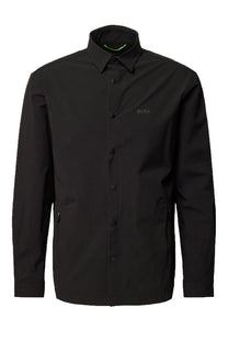 Boss B_basin Tech_l Shirt Black Boss Green